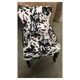 Nail Head Trim Print Accent Chair
