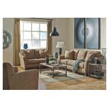 Ashley 668 Morandi Mocha Sofa & Love Seat