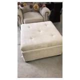 Square Storage Ottoman