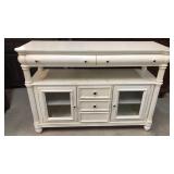 Klaussner Antique White Large Buffet