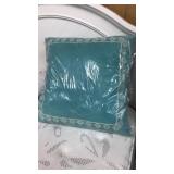 Large Turquoise Pillow