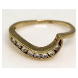 10kt Gold Diamond Ring