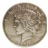 1935-S Peace Silver Dollar *Key Date