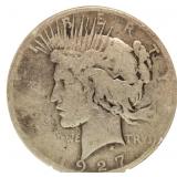 1927-S Peace Silver Dollar