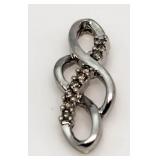 10kt Gold Diamond Designer Pendant