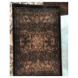 (2) Floor Mat Rugs