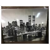 City Scape On Canvas