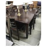 Ashley Cherry Table & 6 Chairs