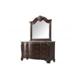 Southern Belle Marble Top Dresser & Mirror