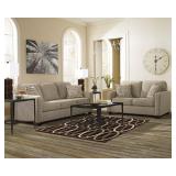 Ashley 16600 Khaki Sofa & Love Seat