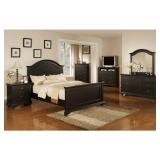 Elements Full Brooke Black 5 pc Bedroom Suite