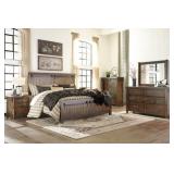 Ashley B718 King 5 pc Bedroom Suite