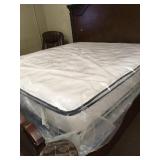 King - Large Double Pillow Top Mattress & Box