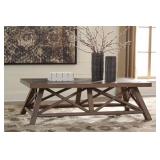 Ashley t911 Campfield Rustic 3 pc Coffee-2 End Tbl