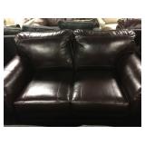 Simmons Sofa and Love  (Brown)