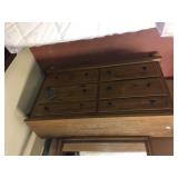 Ashley B659 Dresser and mirror (slightly damaged)