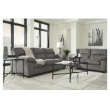 Ashley 808 Toland Gray Sofa & Love Seat