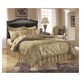 Queen or Full Ashley B104 Black Headboard