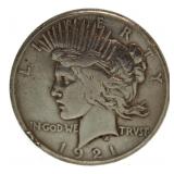 1921 Silver Peace Dollar *Key Date
