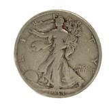 1933-S Walking Liberty Silver Half Dollar
