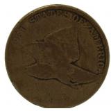 1857 Flying Eagle Cent *1st Year