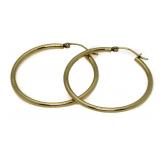 14kt Gold XX-Large Hoop Earrings