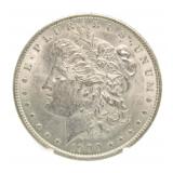 1900 AU Morgan Silver Dollar