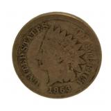 1863 Copper Nickel Indian Head Cent