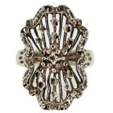 XL Sterling Silver Estate Ring