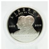 US Mint 2003 First Flight Cenetennial Silver Proof