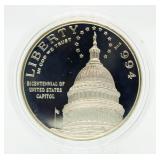 US Mint 1994-P US Capital Proof Silver Dollar