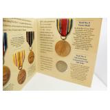 WWII Victory 50th Anniversary Coin & Medal Set