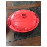 Red Insulated Bowl
