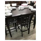 Counter Height Table & 4 Chairs  - Floor Model