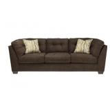 Ashley 197 Delta City Choc. 103" Designer Sofa