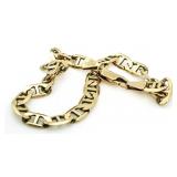 10kt Gold 8.5" Italian Bracelet