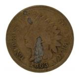 1863 Indian Head Copper Nickel Cent