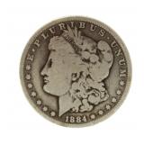 1884-P Morgan Silver Dollar