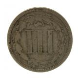 1866 - 3 Cent Nickel