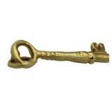 14kt Gold Key Pendant