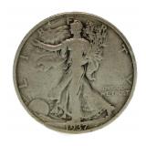 1933-S Walking Liberty Silver Half Dollar