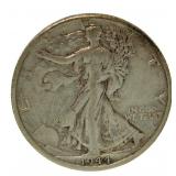 1944-D Walking Liberty Silver Half Dollar