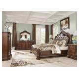 Ashley B705 5 pc Queen Sleigh Bedroom Suite