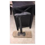 Antique Cast Iron Shoe Last