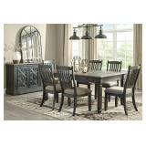 Ashley D736 Tyler Creek Dining Table & 6 Chairs