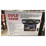 Pyle View 14" Flip Down DVD Player