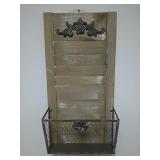 Rustic Wire Basket Accent