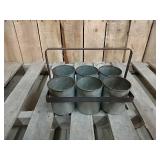 Vintage 6 Cup Carrier