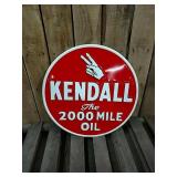 Kendall Oil Metal Sign