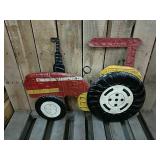 Metal License Plate Tractor